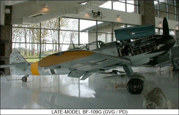 late model Messerschmitt Bf 109G