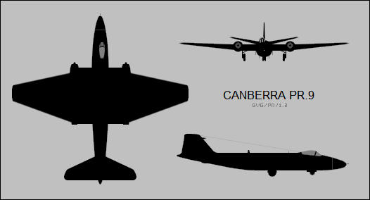 EE Canberra PR.9