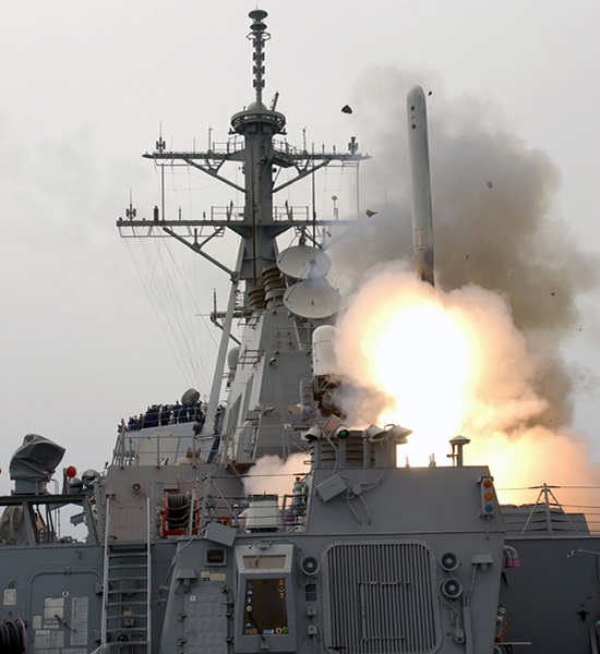 Tomahawk launch against Iraq, 2003