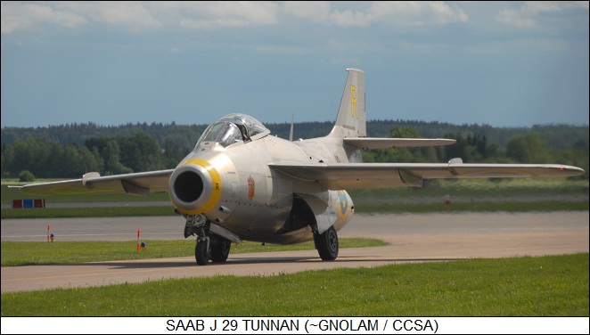 SAAB J 29 Tunnan