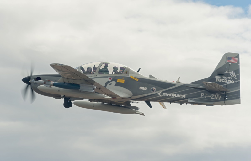 A-29 Super Tucano in USAF eval